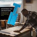 Aluminum Table Saw Height Ruler Depth Gauge Woodworking Measuring Tools
