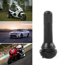 100pcs TR-414 Snap In Rubber Valve Stems TR414 Tubeless Tire Valves with Caps