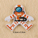 Astronaut Fabric Patch Embroidered iron on Patches For Clothing DIY Decoratio -Q
