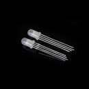 10pcs Durable Diffused LED RGB common anode 4PIN F5/5MM Super Bright Bulb LampM&