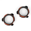 1 Pair H7 LED Headlight Bulb Base Adapters Holders for E39-2 5 Series SLK
