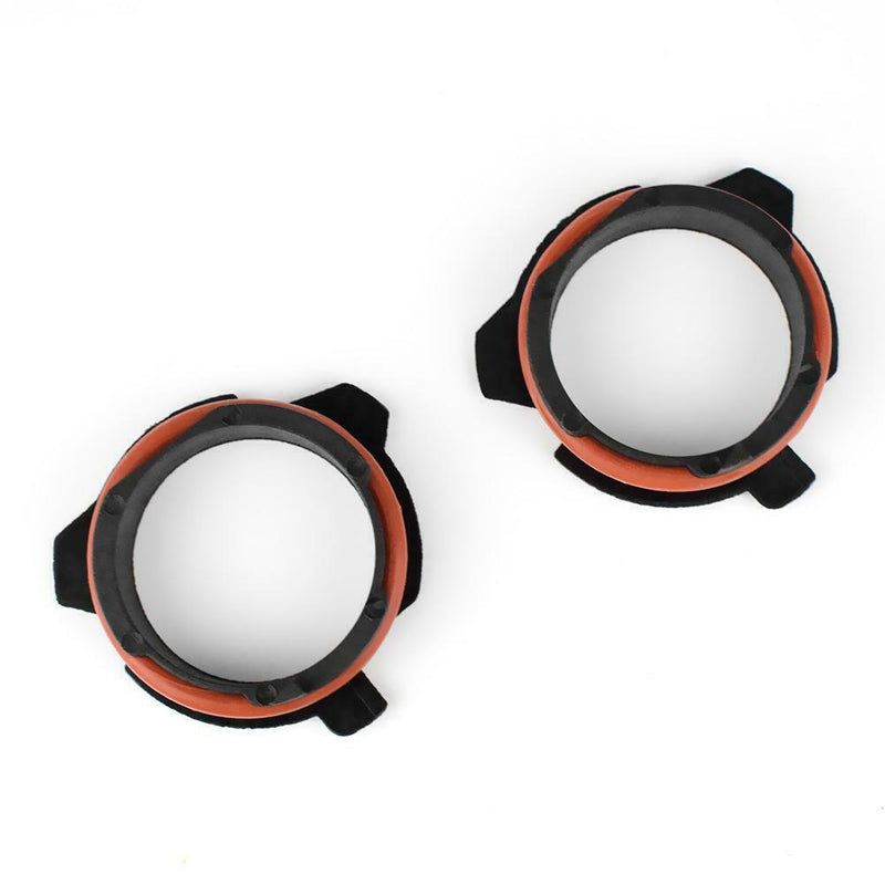 1 Pair H7 LED Headlight Bulb Base Adapters Holders for E39-2 5 Series SLK