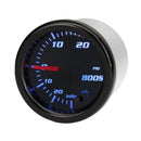 2Inch 52Mm 7 Color Led Mechanical Turbo Boost Psi Pressure Vacuum Gauge Met