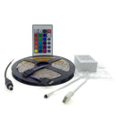 5M 3528 SMD RGB 600LEDs LED Strip Lights Lamp 24Key IR remote Controller.ES