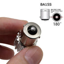 2Pcs 1156 COB LED BA15S 6000K White Super Bright Tail Brake Reverse Light Bulb