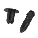 6mm x 12mm Plastic Rivets Car Push Clips 50 Pcs