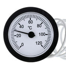 2X(Ts-W53 Dial Type Thermometer Capillary Temperature Measuring Sensor 1.5