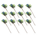 12x Artificial Flower Berries For Wedding Home Party Decor Photo Props Blue