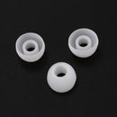 50 Pcs White Earbud Headphone In Ear Buds Tip Cover Replacement E8A4