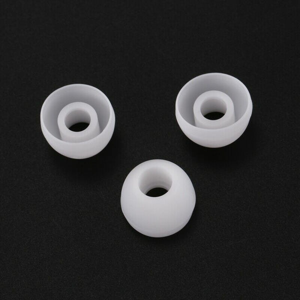 50 Pcs White Earbud Headphone In Ear Buds Tip Cover Replacement E8A4
