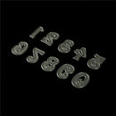 10Pcs Numbers Metal Cutting Dies for DIY Scrapbooking Album/photo Cards MakingME