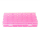 28 Grids Jewelry Box Diamond Embroidery Crystal Bead Organizer Storage Case