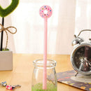Donut Gel Pen 0.38mm Point Black Ink Pen Stationery For Students Office School