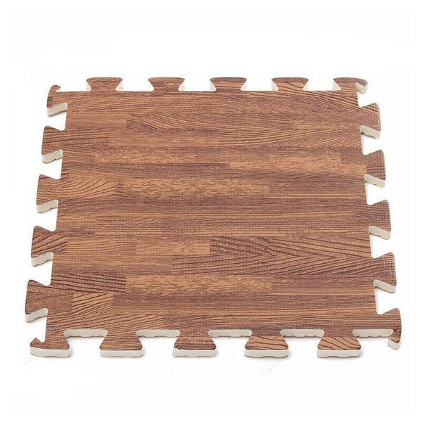 9Pcs EVA Foam Interlocking Exercise Protective Flooring Gym Floor Mat Deep  P1D6