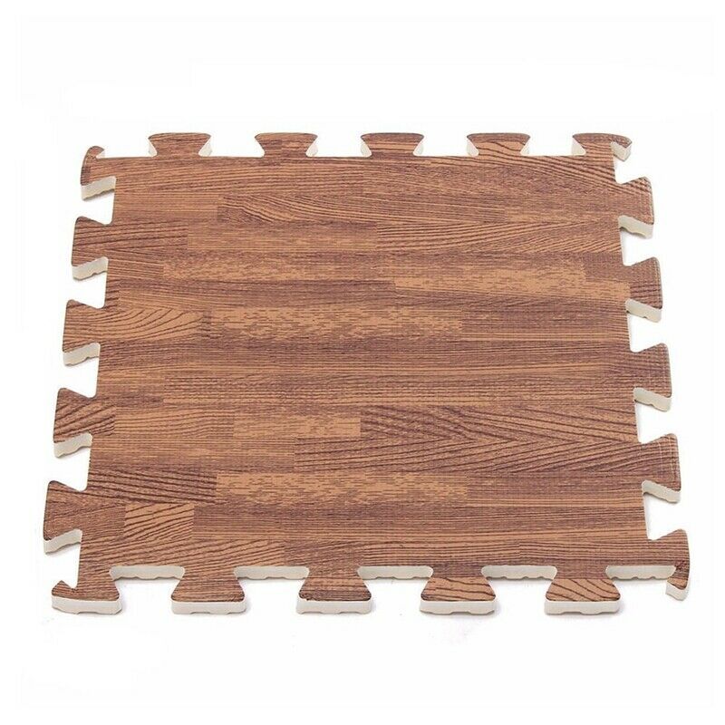 9Pcs EVA Foam Interlocking Exercise Protective Flooring Gym Floor Mat Deep  P1D6