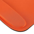 Rectangle Wrist Support Cloth + EVA Mouse Pad Mice Mat For Compute orange