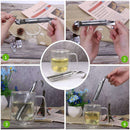 4 Pack Tea Infuser Stainless Steel Tea Strainer Filter Pipe Stick Steeper W