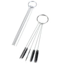 Motorcycle Carburetor Carbon Dirt Jet Cleaning Needles Brushes Tool Kit S&+
