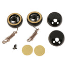 Pair Of 25mm Car Silk Dome Tweeter Speakers Treble Stereo Audio Loudspeaker