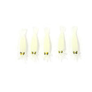 10pcs/bag Luminous Soft Shrimps Fishing Lures Artificial Baits Silica Gel