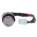 6-Wires Motorcycle Scooter Security Ignition Electric Door Lock Fit For Gn