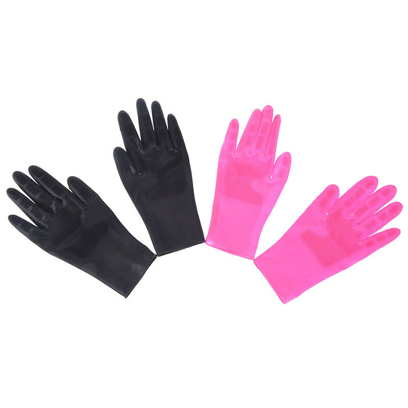 2pcs/lot washing hair gloves antiskid gloves protection salon hairdressing N@V3C