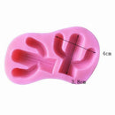 Cactus Plant Shape Pastry Silicone Mold Fondant Cake Molds Baking Tools