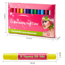 Disposable Temporary Hair Color Dye Mascara Hair Chalk Pen Hair Salon  VAW