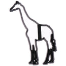 8Pcs Animal Cookie Cutter Plastic Elephant Lion Giraffe Leopard Fondant Cut- OZ