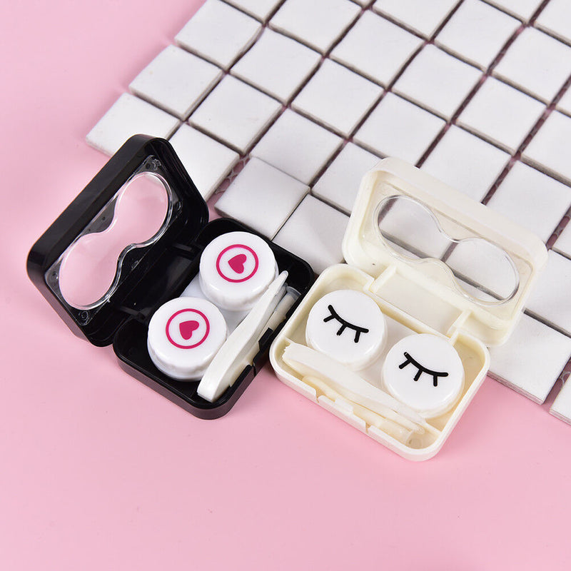 Outdoor Travel Portable Contact Lens Storage Box Case Holder Organizer Kit Cy