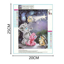 DIY Diamond Painting Stars Dog Cross Stitch Embroidery Mosaic Kit Craft