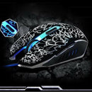 4000DPI LED Optical USB Wired Gaming Mouse 6 Buttons Gamer Laptop Compute WVG