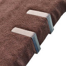 4 x Stainless Steel Tablecloth Table Cover Clips Holder Clamps Self Adjusting BX