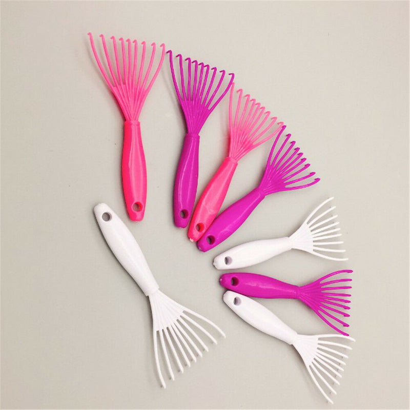 Plastic Hair Brush Comb Cleaner Remover Embedded Hairbrush Cleaning Tool wyTOCA