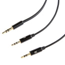 Audio Upgrade Cable Wire for  Master Tracks HD V10 Headphone Black