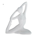 Modern Simple Creative Yoga Girl Decoration Ceramic Craft Ornament 6