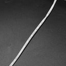 2mm Dia. White Polyolefin Heat Shrinkable Tube Shrink Tubing 4M N4H3