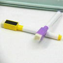 8 colour set magnetic white board marker pens, erase eraser, UKYQ dry easy Z3S3