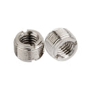 2 Microphone MIC Stand Screw Thread Adapter 3/8" to 5/8" Converter Connector
