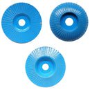 4 Inch Wood Grinding Wheel Rotary Disc Sanding Wood Carving Tool Abrasive D J6T7