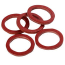 141Pcs Flat Rubber O-Ring Seal Hose Gasket Rubber Washer for Faucet Grommet D6O4