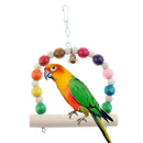 Bird Parrot Toys Hanging Bell Pet Bird Cage Hammock