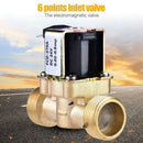 3/4 DC 24V Normally Closed Electric Solenoid Magnetic Valve Water Control
