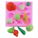 Sea Shell Seashell Silicone Cake Mold Mould Fondant Chocolate Baking Decors Pro