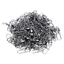 100pcs/lot No.6 Steel Fishing Connectors Rolling Swivels with Nice Snap