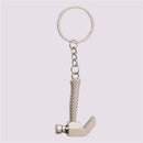 Mini Hammer Tools Keychains Key Rings for Father Boyfriend as Creative Gifts FT