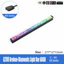 Magnetic Computer Light Bar 5V/3PIN ARGB Motherboard Light Strip Manual Cont Hn