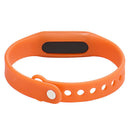 Fashion child movement Silica gel LED Watch Orange