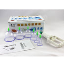 6Pcs Silicone Massage Vacuum Body Cups Set Anti Cellulite Cupping Tool !