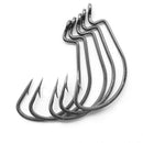 51pcs Crank Fishing Hooks High Carbon Steel Fishhooks w/Box Fishing Tackle